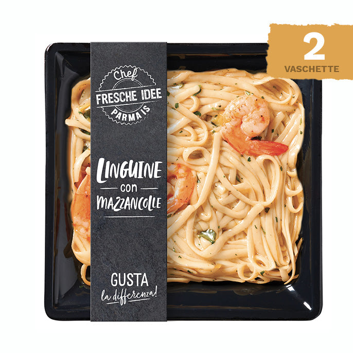 Linguine con mazzancolle - 2 vaschette da 250gr