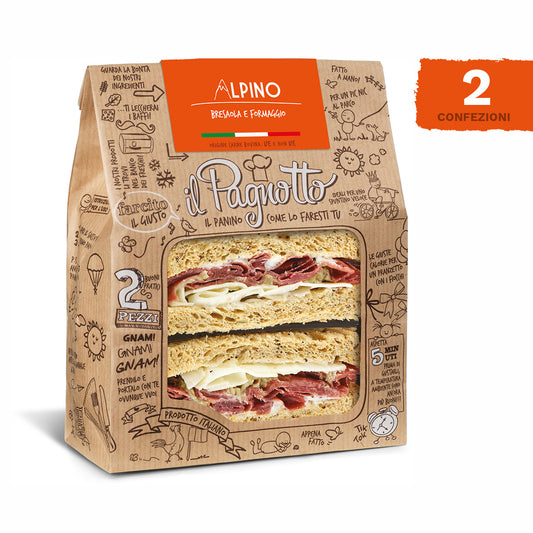 Pagnotto Alpino - 2 confezioni da 160gr